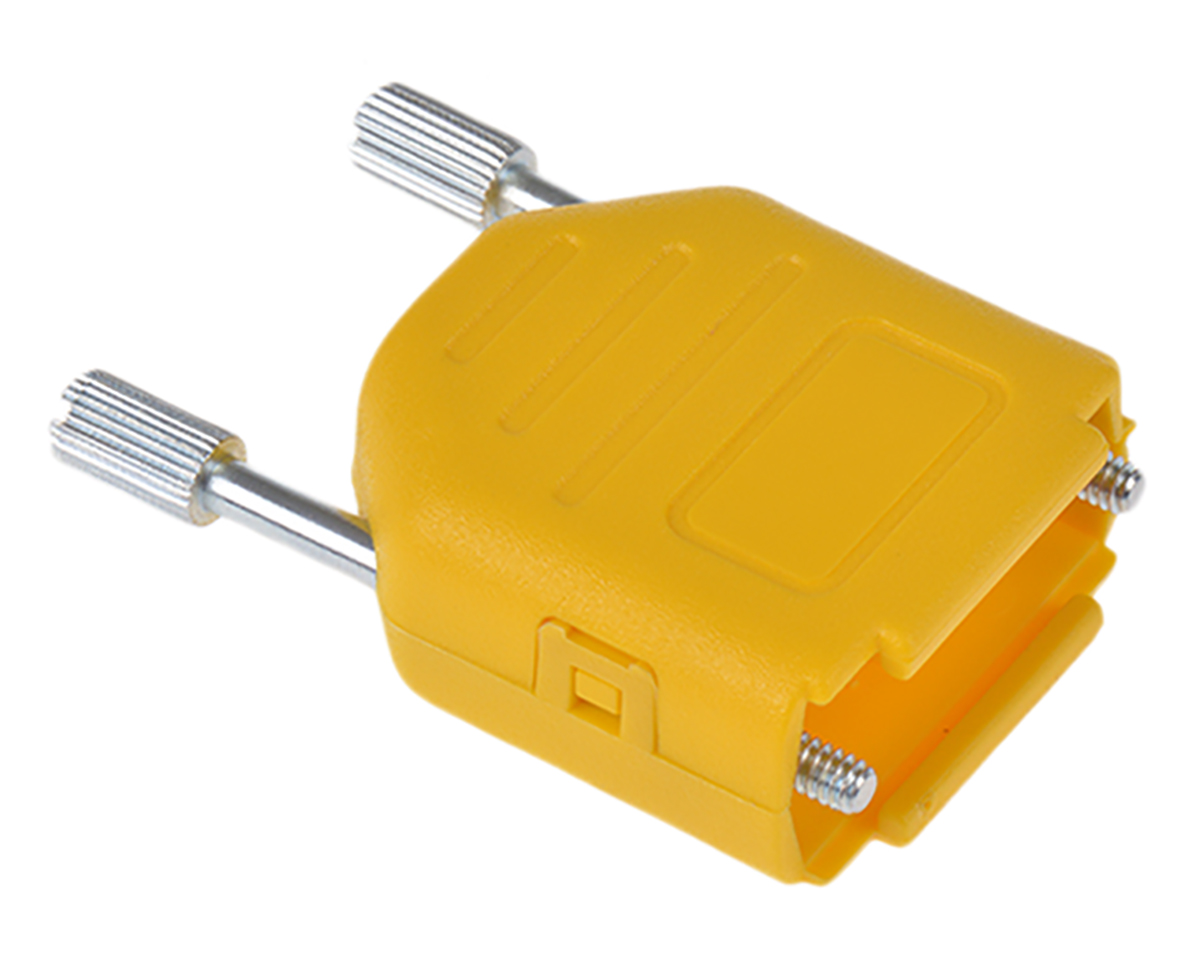 MH Connectors MHDPPK-SLIM Series Polyamide D Sub Backshell, 9 Way, Strain Relief