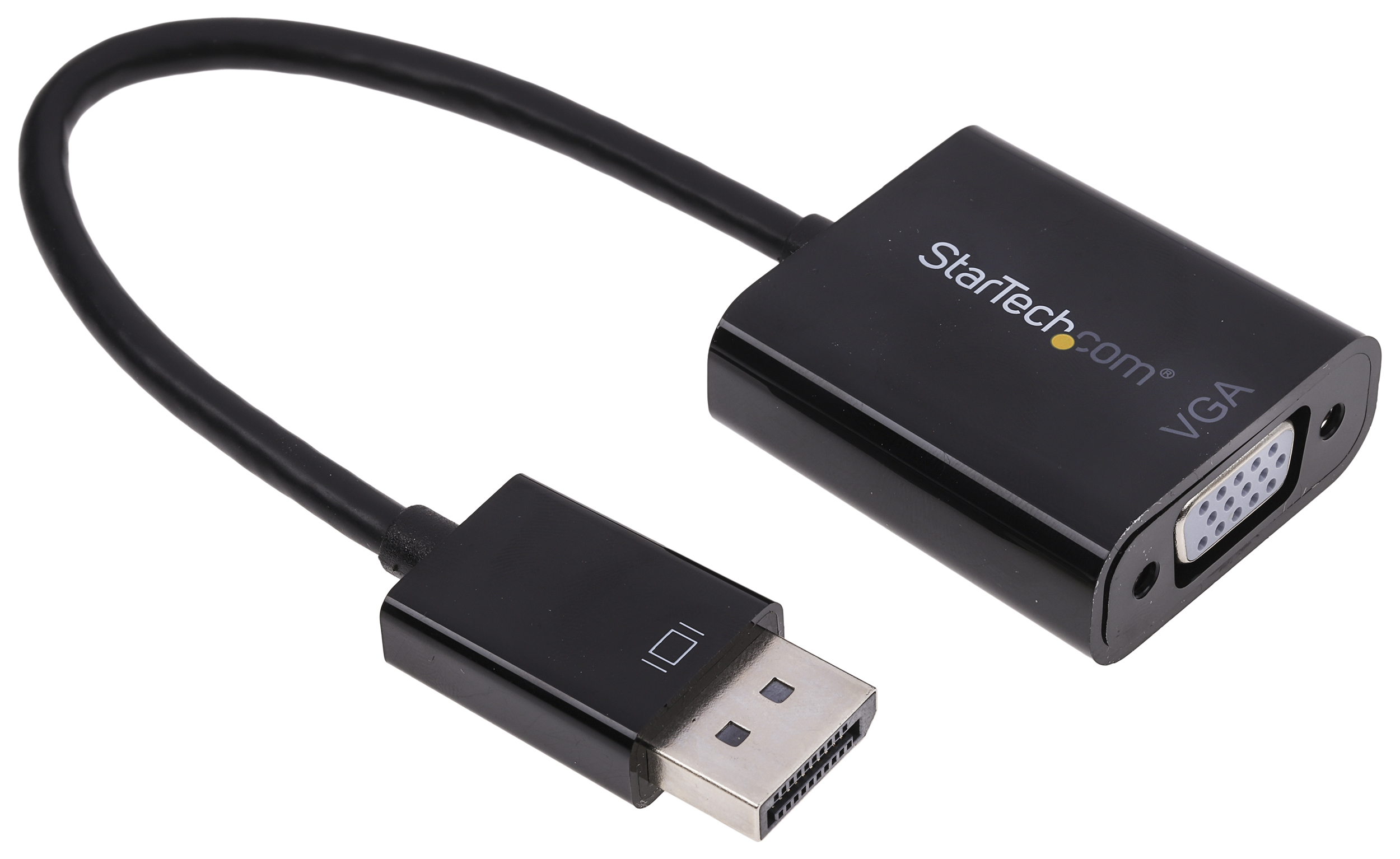 StarTech.com DisplayPort to VGA Adapter, 100mm Length - 1920 x 1200 Maximum Resolution