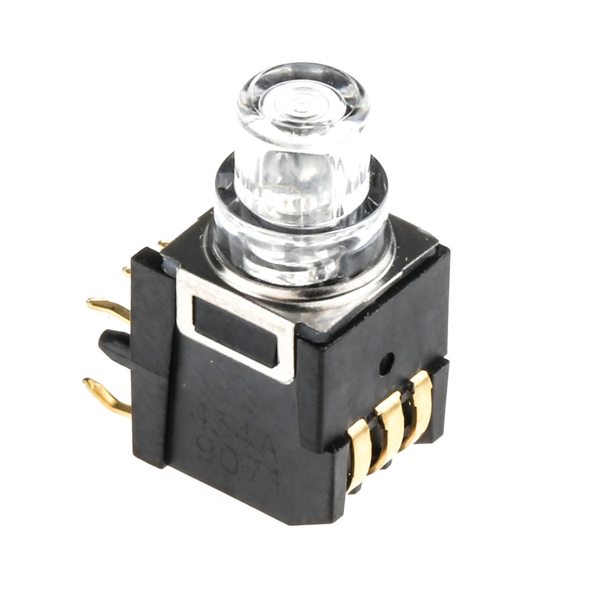 C & K Green Button Tactile Switch, SPDT 100 mA @ 32 V dc 4mm