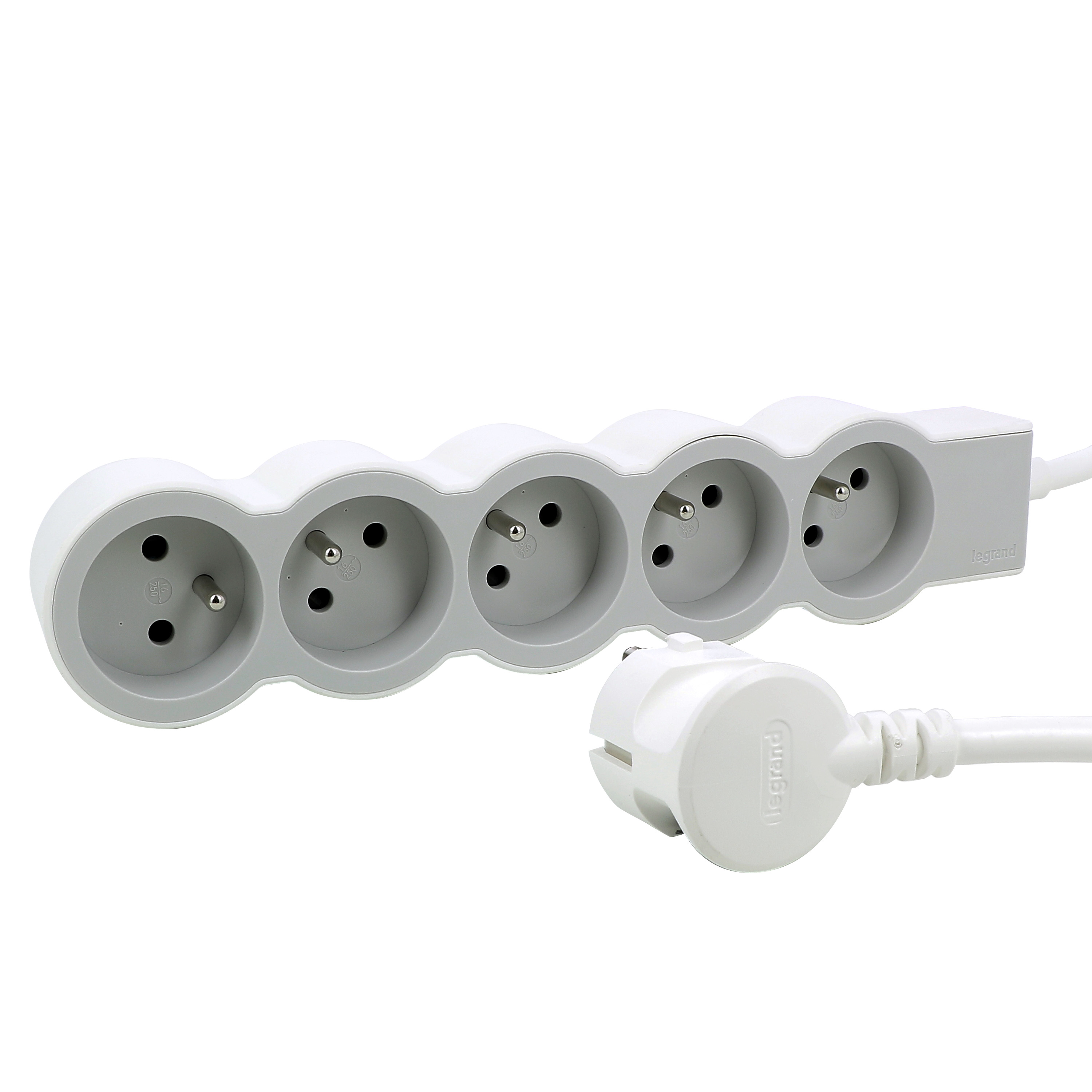 Legrand 3m 5 Socket Type E - French Extension Lead