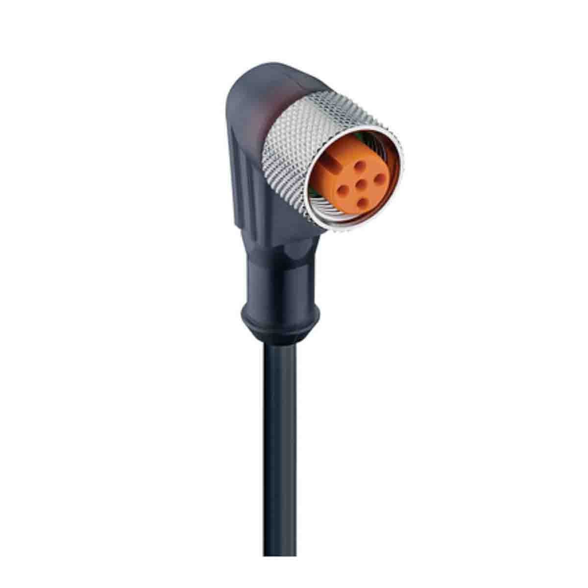Lumberg Automation Female 5 way M12 to Unterminated Free End Sensor Actuator Cable, 5 m