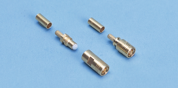 Radiall, Plug Cable Mount SMB Connector, 50Ω, Crimp Termination, Straight Body