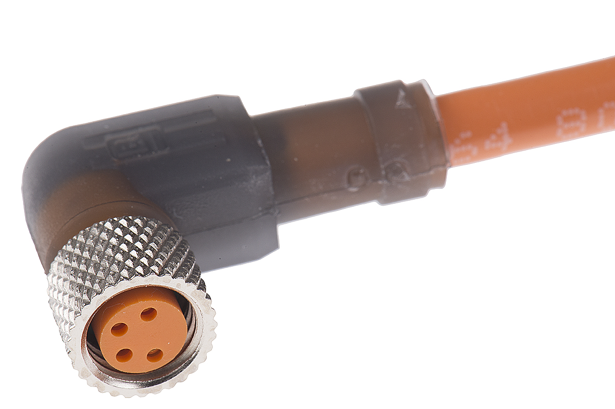 Lumberg Automation Female 8 way M8 to Free End Sensor Actuator Cable, 2 m
