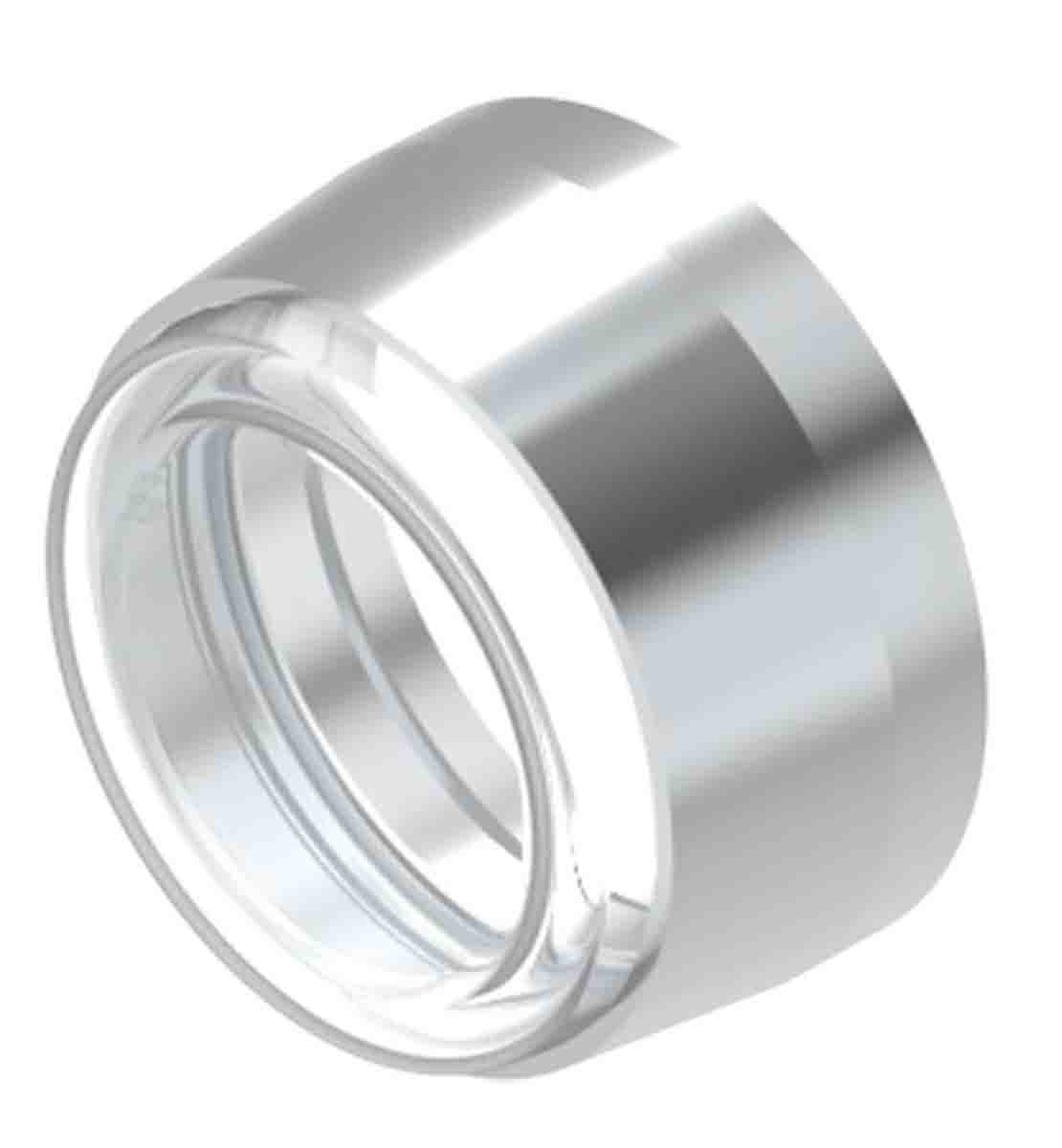 Push Button Bezel for use with "For Illuminated pushbutton with front illumination for IP 67 protection