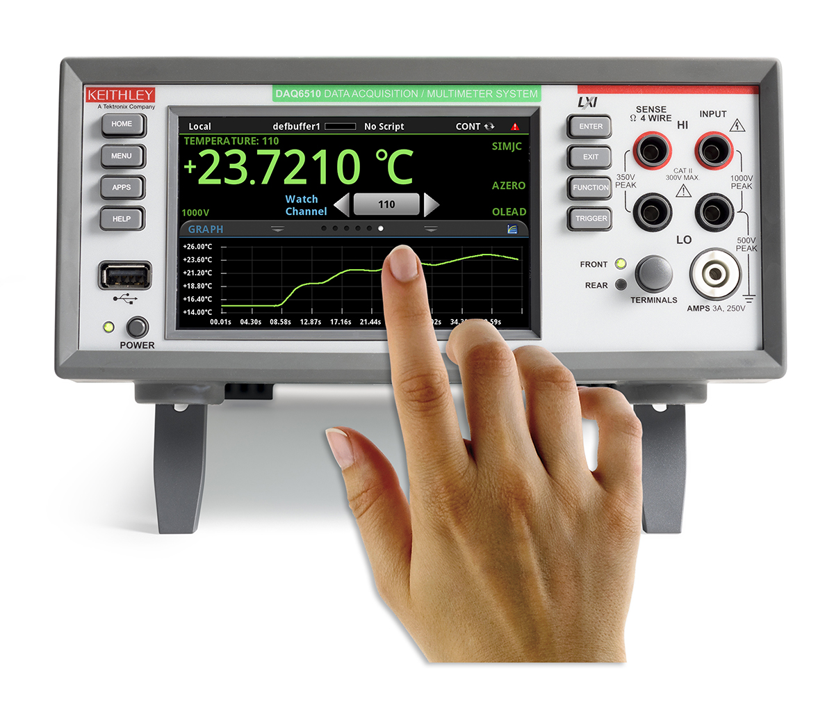 Keithley DAQ6510 Data Acquisition System - RS Calibration