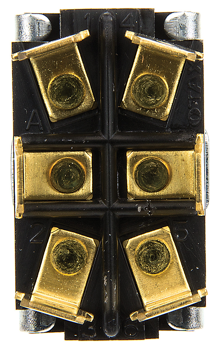 TE Connectivity Toggle Switch, Panel Mount, On-On, DPDT, Tab Terminal
