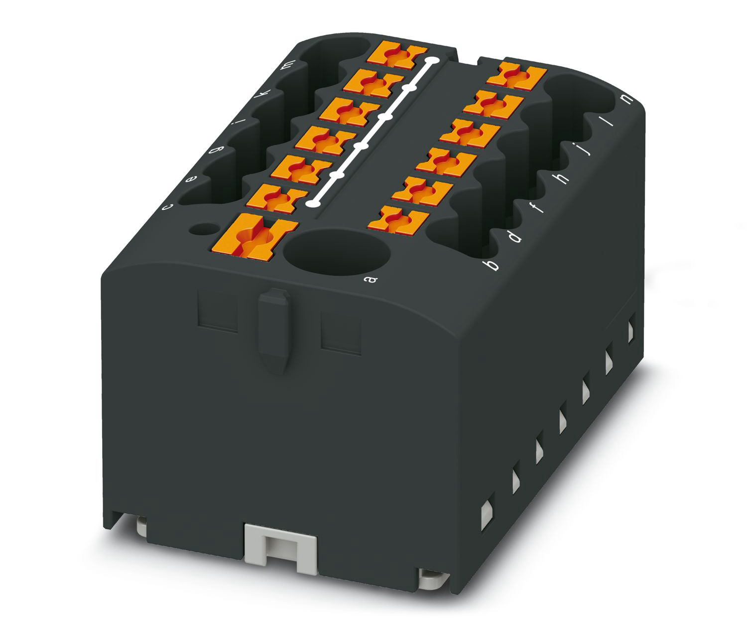 Phoenix Contact Distribution Block, 13 Way, 4mm², 24A, 450 V, Black