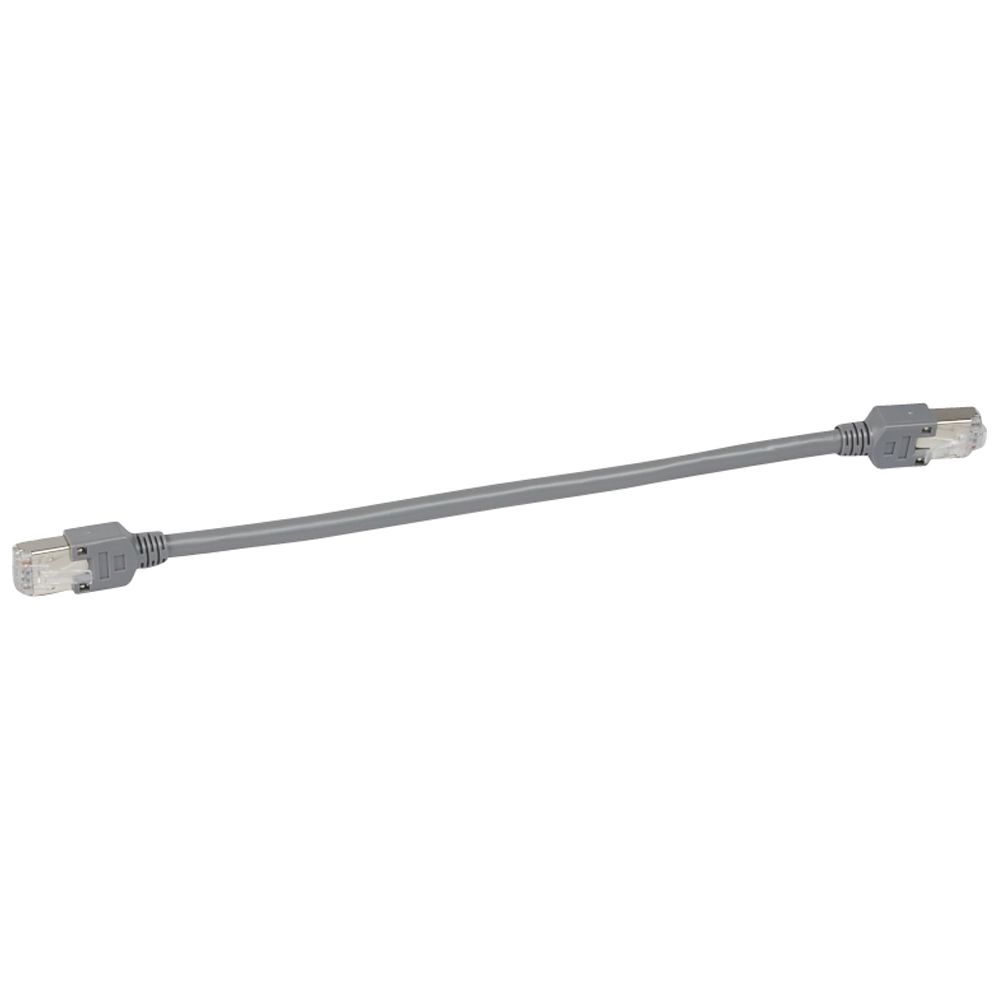 Legrand, 200mm, Grey RJ45 to RJ45, S/FTP, Terminated