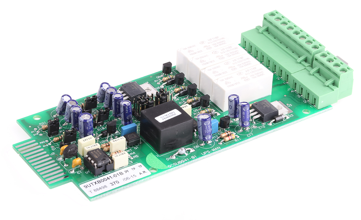 Riello UPS Contacts/ESD Board, for use with Dialog Vision, Multi Dialog Series UPS, Power Dialog Plus, Sentinel Dual