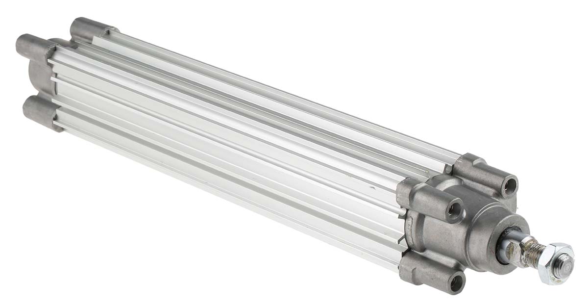 SMC Pneumatic Piston Rod Cylinder - CP96 Series, Double Acting Acting