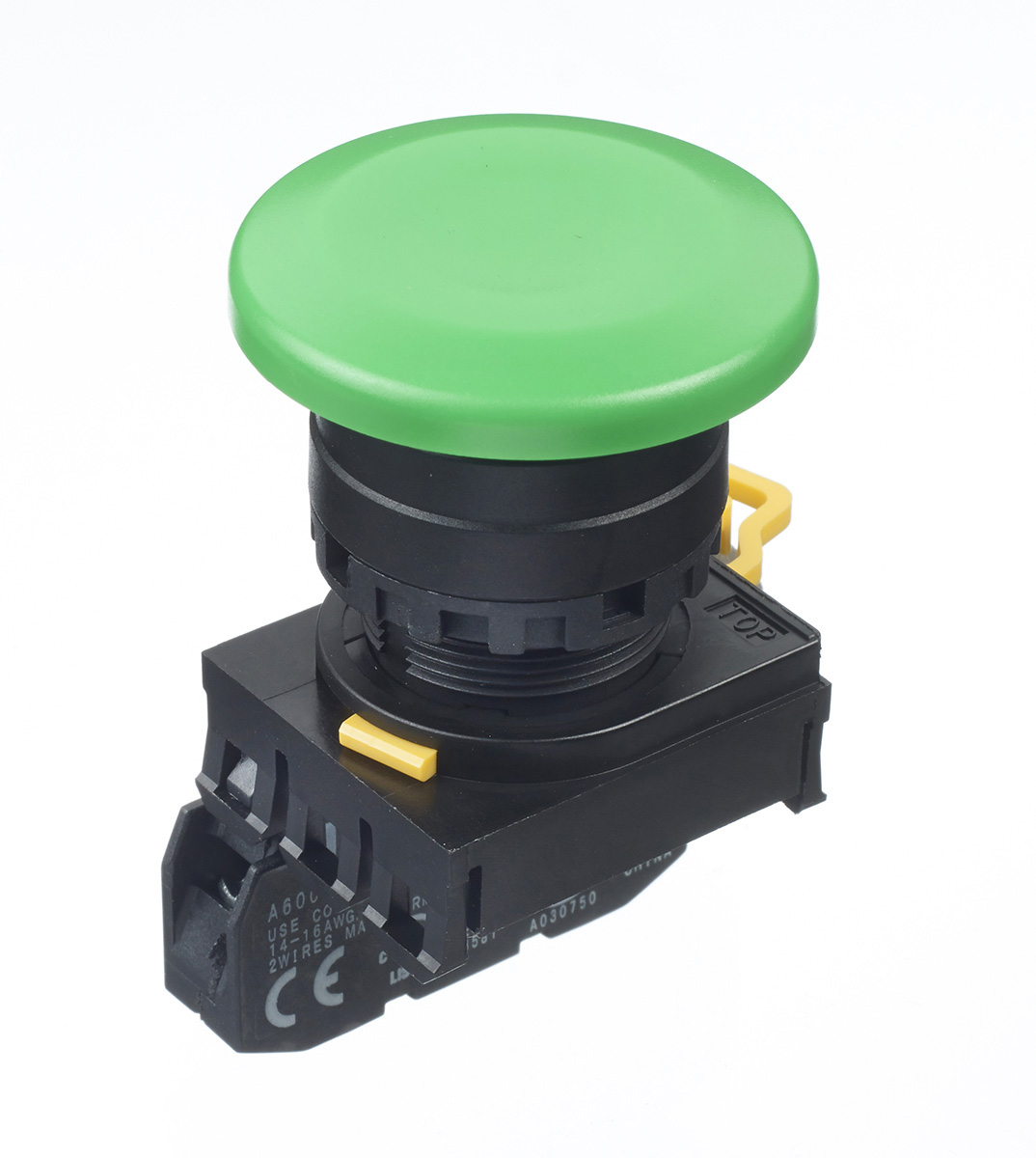 Idec YW Series Illuminated Push Button Complete Unit, Panel Mount, 22mm Cutout, SPST, IP65
