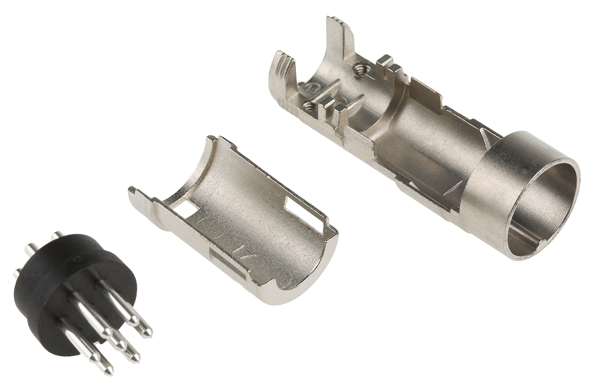 Amphenol Industrial, signalmate C091 7 Pole M16 Din Plug, 5.0A, 300 V IP40, Screw On, Cable Mount