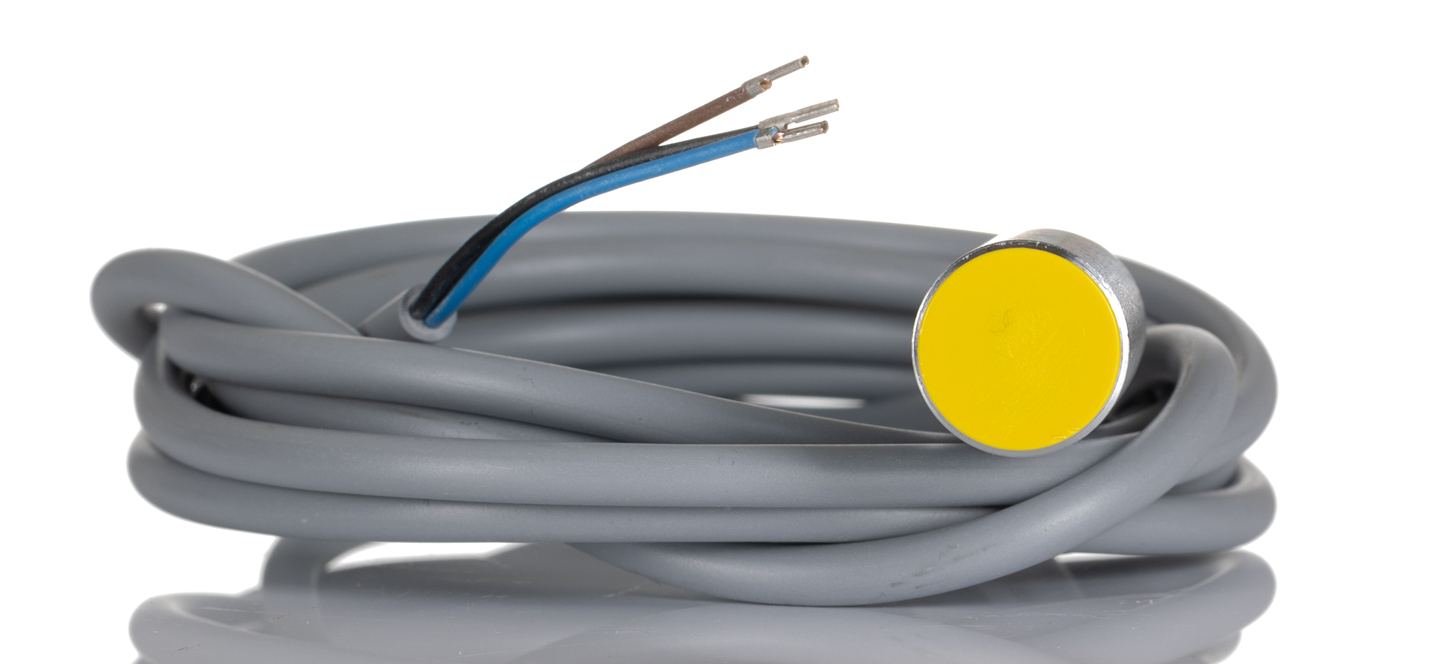 Turck Inductive Threaded Barrel Proximity Sensor, M18, 8 mm Detection, PNP NO, 10 → 30 V dc