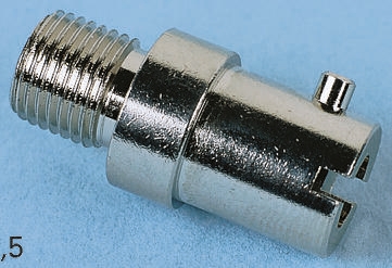 RS PRO M10 Bayonet Adapter for Use with Temperature Sensor, RoHS Compliant Standard