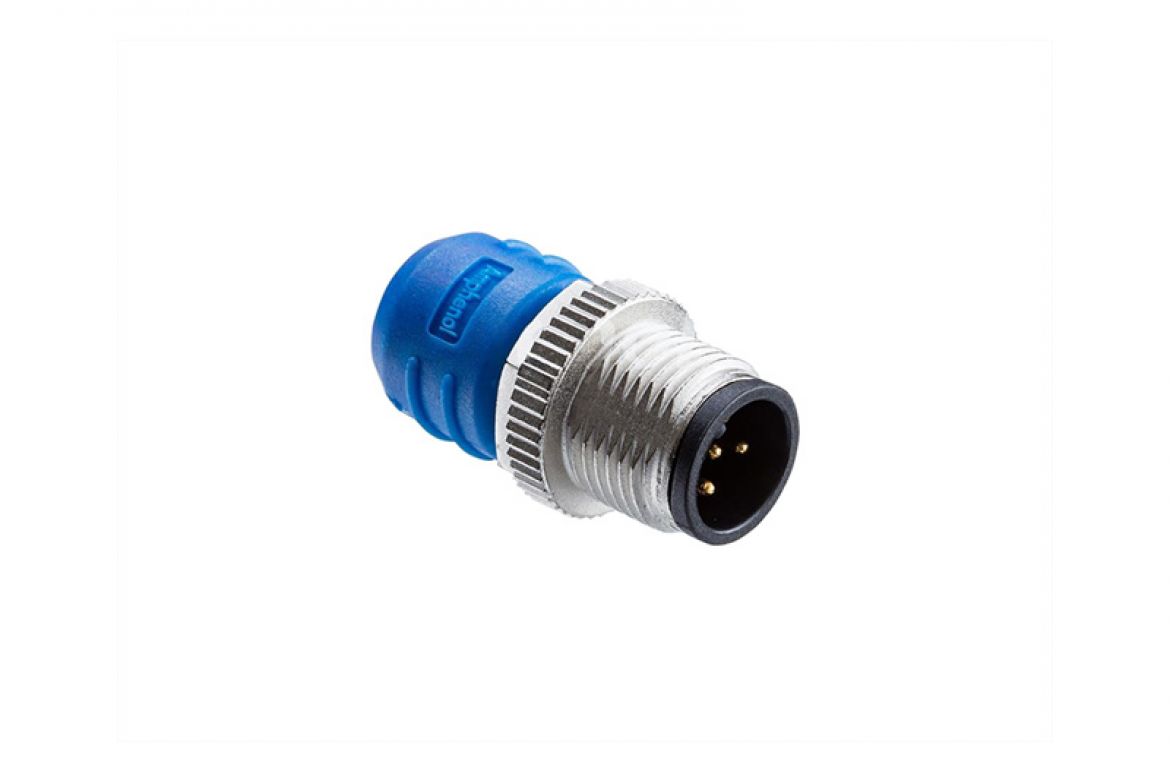 Amphenol Industrial Industrial Circular Connector, 5 Contacts, Threaded, M12 Connector, Plug, Male, IP68, NMEA 2000