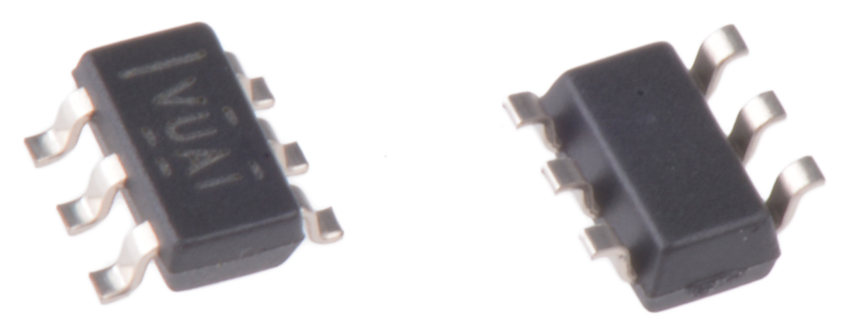 Texas Instruments TLV61220DBVR, Boost Converter, Step Up 400mA Adjustable, 2000 kHz 6-Pin, SOT-23