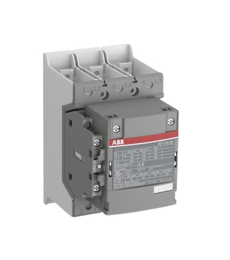 ABB AF116 AF Contactor, 230 V ac Coil, 3-Pole, 160 A, 55 kW, 3NO, 690 V ac