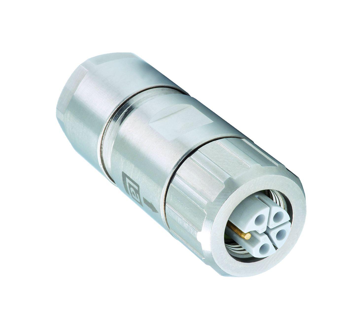 Lumberg Automation Circular Connector, 5 Contacts, Cable, M12 Connector, Socket, Female, IP65, IP67, RKCCS Series