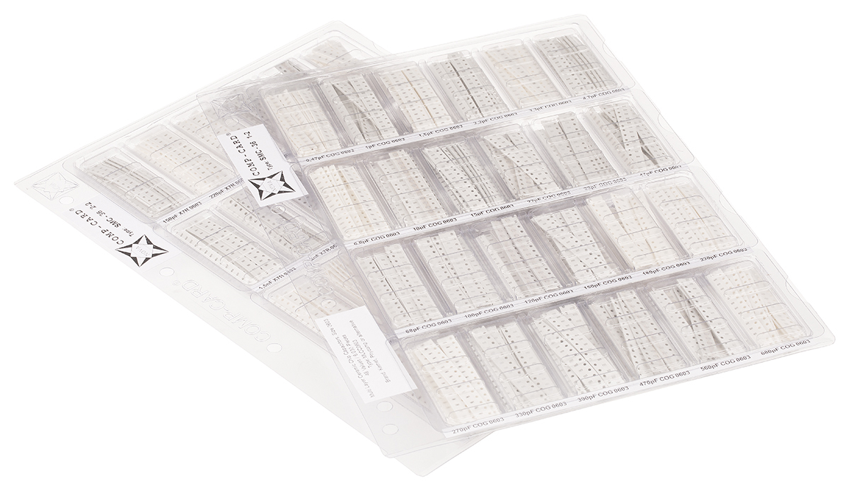 Nova, Surface Mount Ceramic Capacitor Kit 6030 pieces