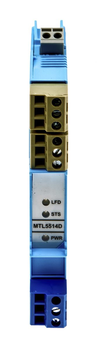 Eaton MTL Series Signal Conditioner, Voltage Input, Relay Output, 40 V dc, 230V ac Supply