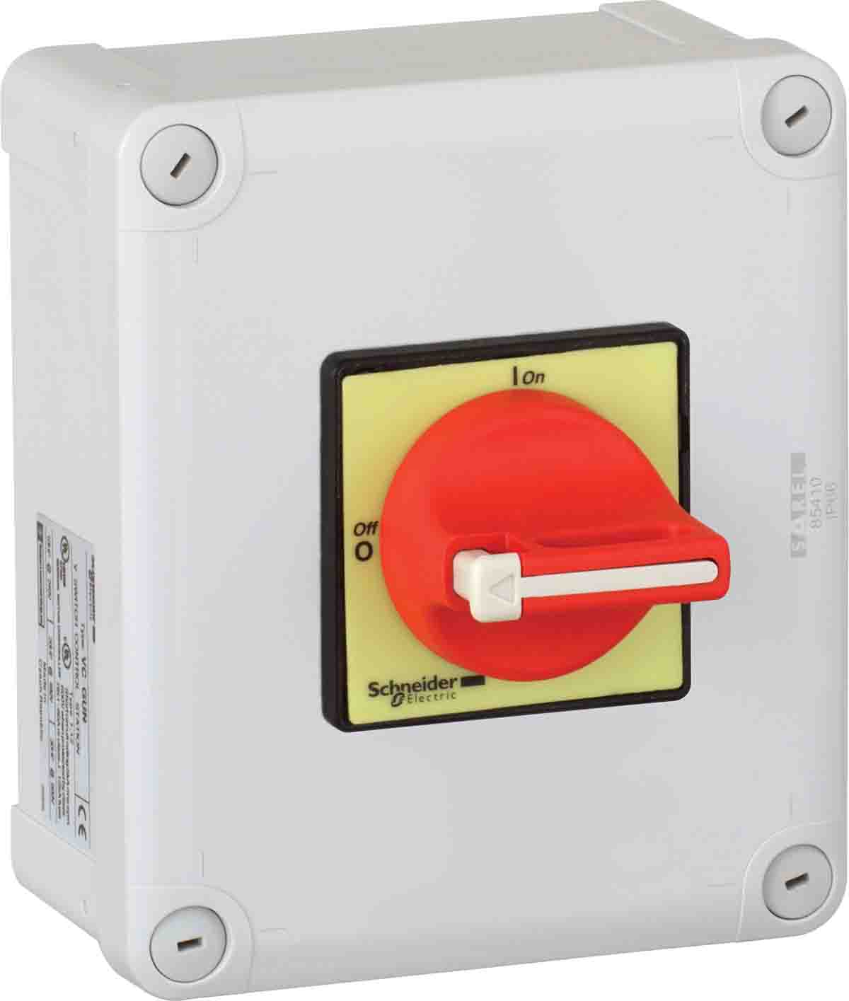 Schneider Electric 3P Pole Switch Disconnector - 20A Maximum Current, 11kW Power Rating, IP65