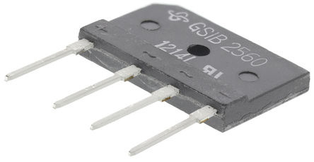Vishay Bridge Rectifier, 6A, 800V, 4-Pin