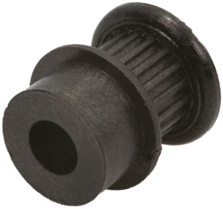 RS PRO Timing Belt Pulley, Glass Filled PC 6mm Belt Width x 2mm Pitch, 18 Tooth