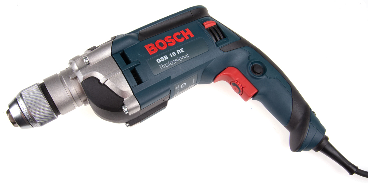 Bosch Keyless 110V Corded Hammer Drill, BS 4343 Plug