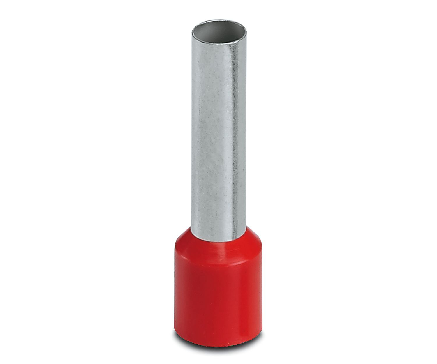 Phoenix Contact, AI 10 -18 RD Insulated Crimp Bootlace Ferrule, 18mm Pin Length, 4.6mm Pin Diameter, 10mm² Wire Size,
