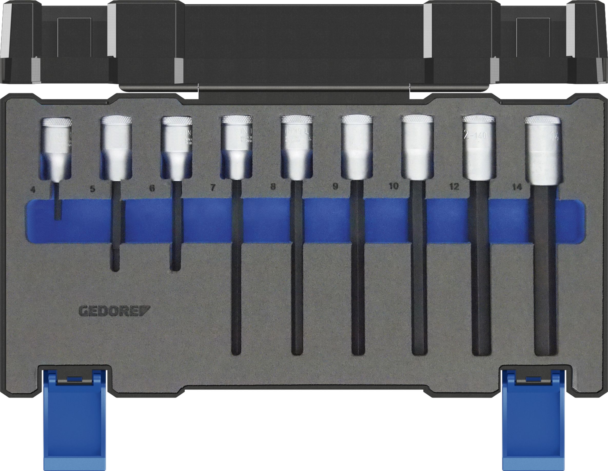 Gedore Driver Bit Set 9 Pieces