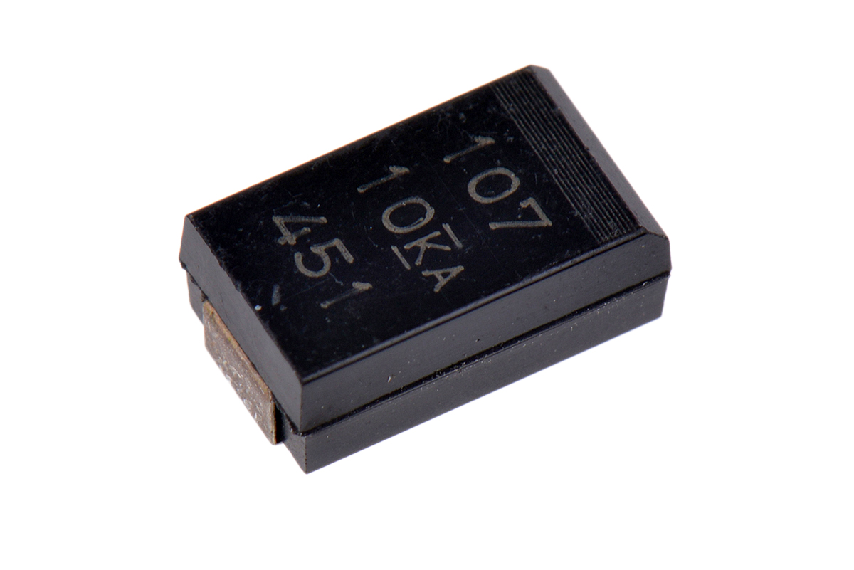 KEMET 100μF Surface Mount Polymer Capacitor, 10V dc