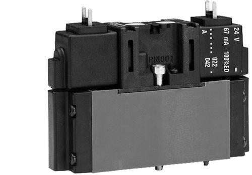 EMERSON ? AVENTICS 5/3 Pneumatic Solenoid Valve - Pilot/Pilot CD01-PA Series 12, 24V dc