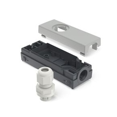 RAFI Light Grey E-BOX MODULAR Enclosure - 22.3mm Diameter