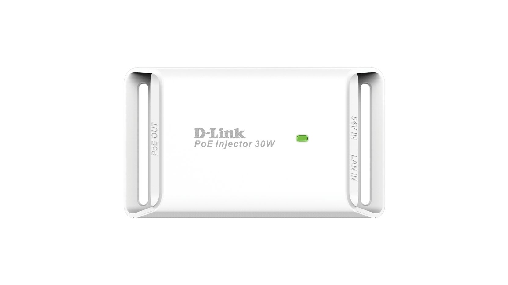 D-Link Single Port POE Injector, 55V Output, 600mA, 32.4W
