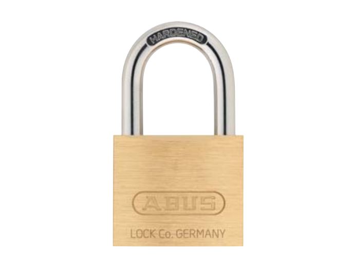 ABUS Key Weatherproof Titanium Padlock, 6.5mm Shackle, 45mm Body