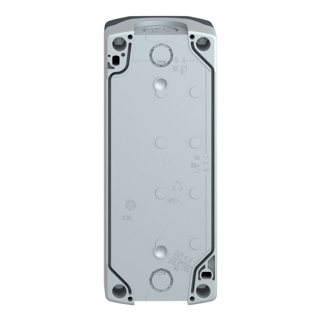 Schneider Electric Grey Plastic XAL Control Station Enclosure - 4 Hole 22mm Diameter