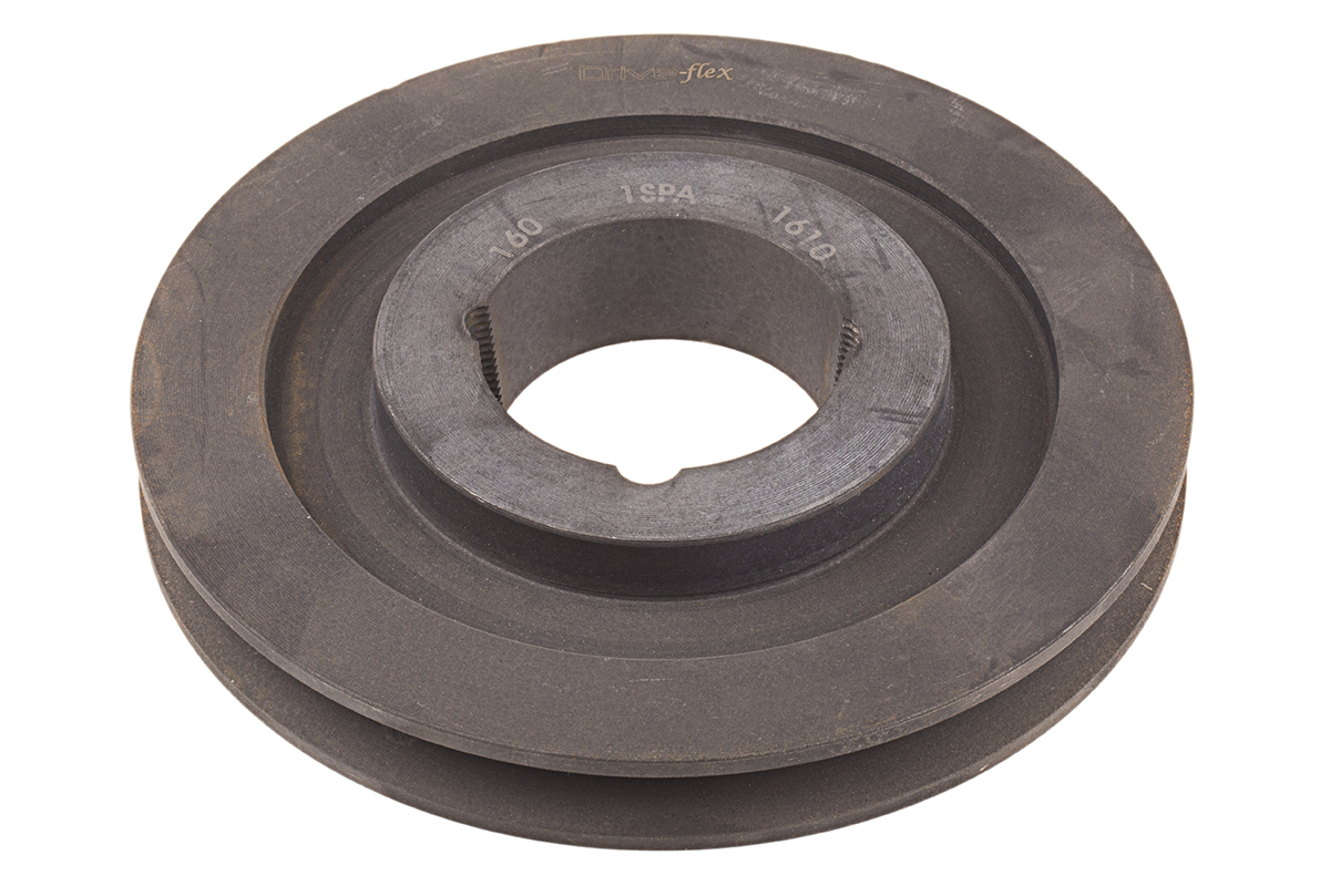 RS PRO Pulley, Cast Iron, Steel