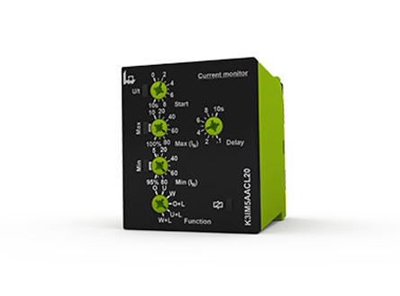 Tele Current Monitoring Relay, 1 Phase, DPDT, DIN Rail