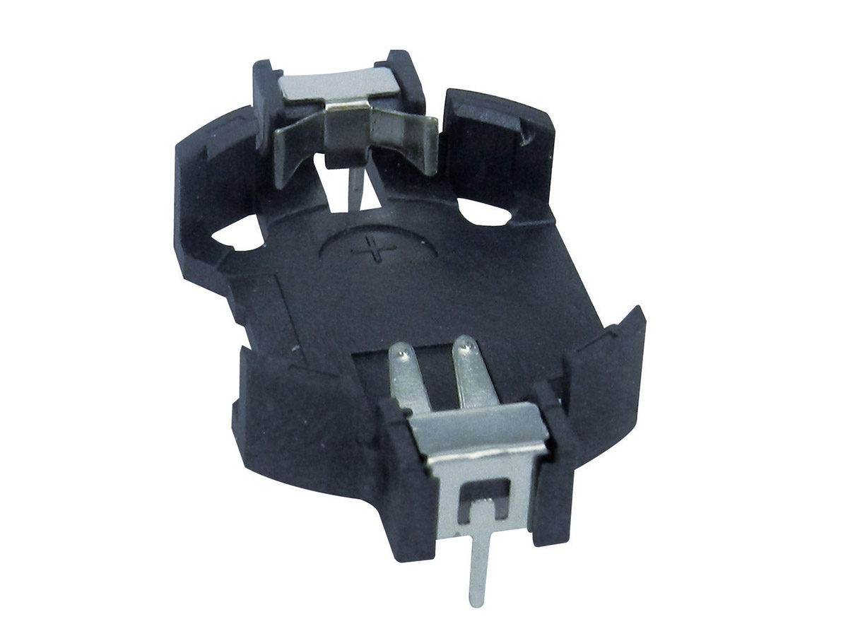 RS PRO CR2032 Battery Holder, PCB Mounted Contact