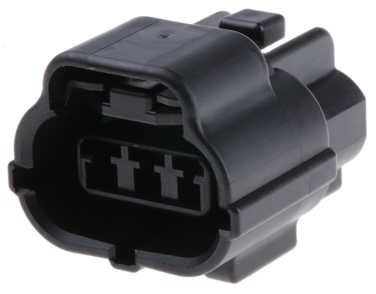 TE Connectivity, Econoseal J Mk II+ Male Connector Housing, 4.8mm Pitch, 3 Way, 1 Row
