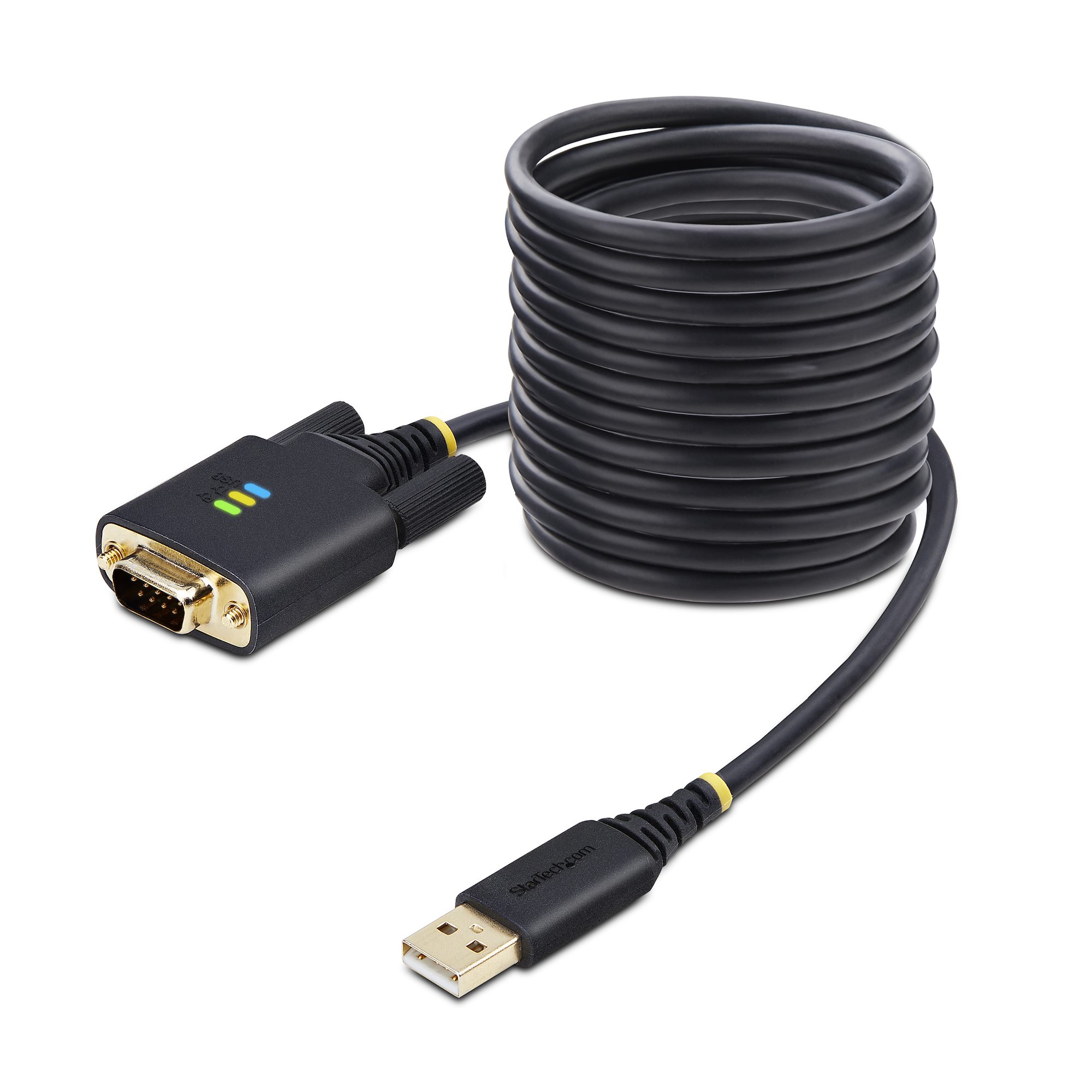 StarTech.com USB 2.0 USB A Male to DB-9, RS232 Male Interface Adapter