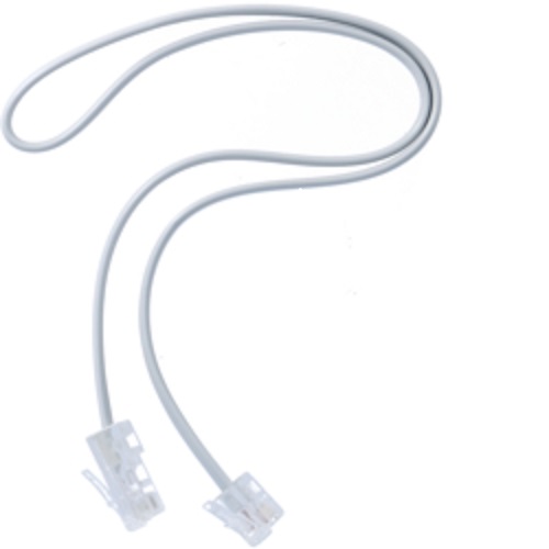 Hager Male RJ45 to RJ45 Telephone Cable, 0.5m