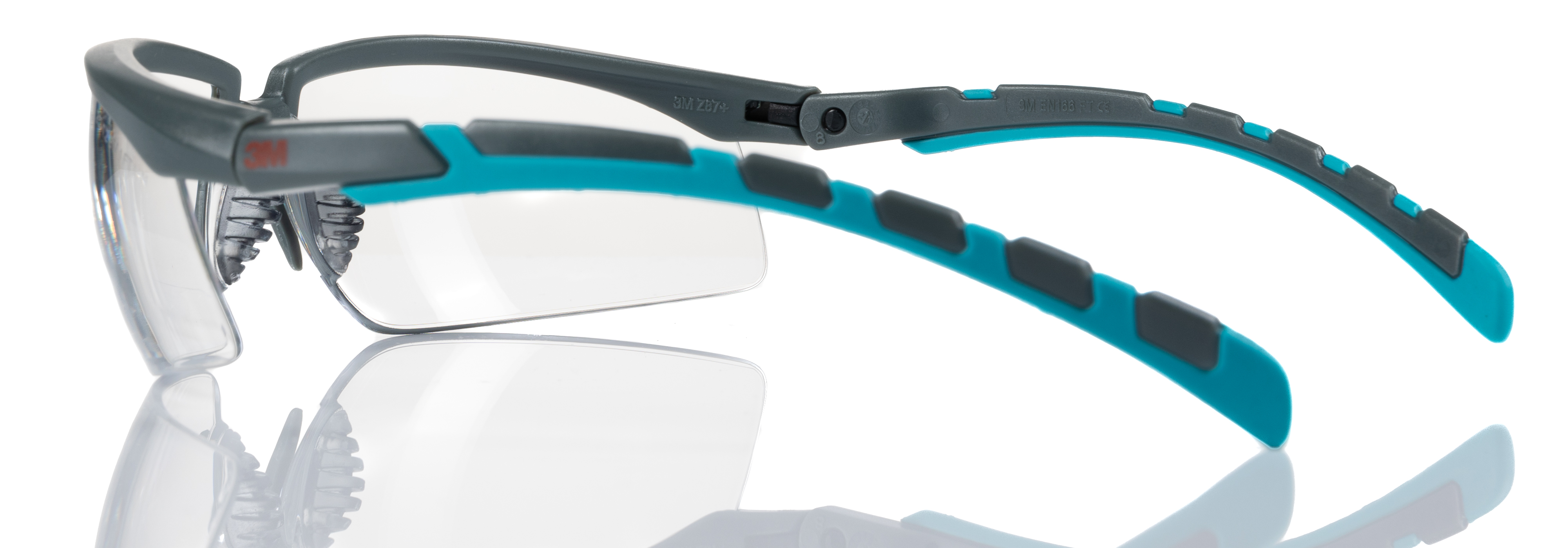 3M Solus Anti-Mist UV Safety Glasses, Clear PC Lens