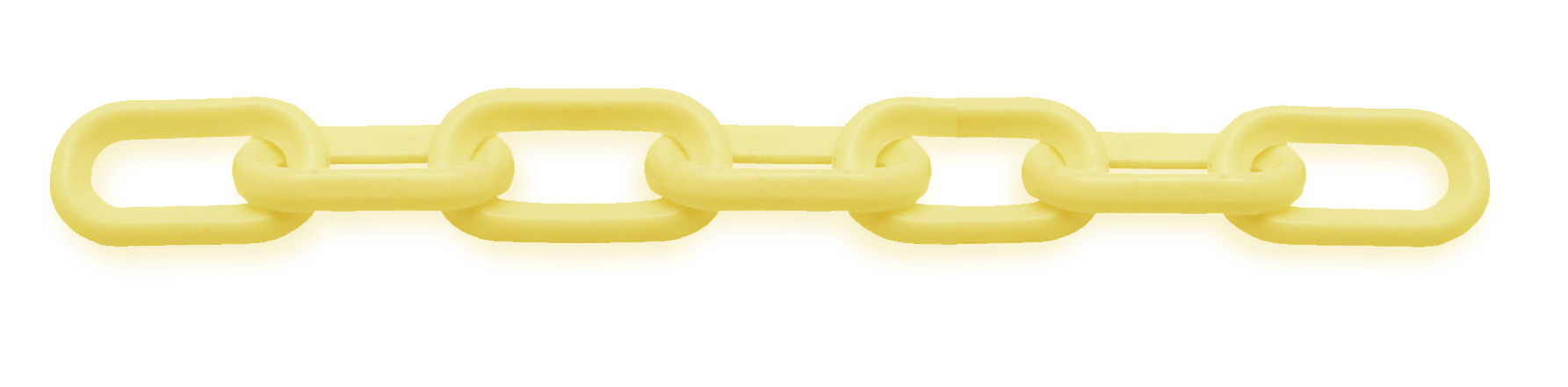 RS PRO Yellow Polypropylene Chain Barrier
