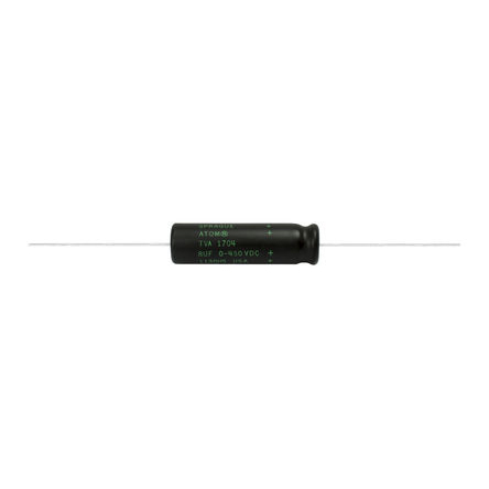 Vishay 25μF Aluminium Electrolytic Capacitor 50V dc, Axial, Through Hole - TVA1306-E3