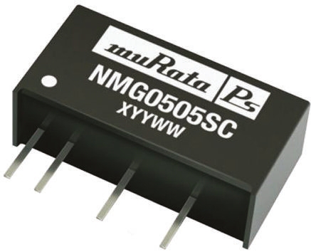 Murata Power Solutions NMG DC-DC Converter, 15V dc/ 133mA Output, 13.5 → 16.5 V dc Input, 2W, Through Hole,