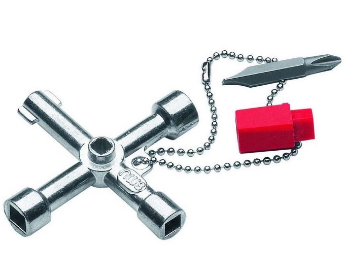 NWS Alloy Steel 4-way Cross Wrench, 70 mm Capacity