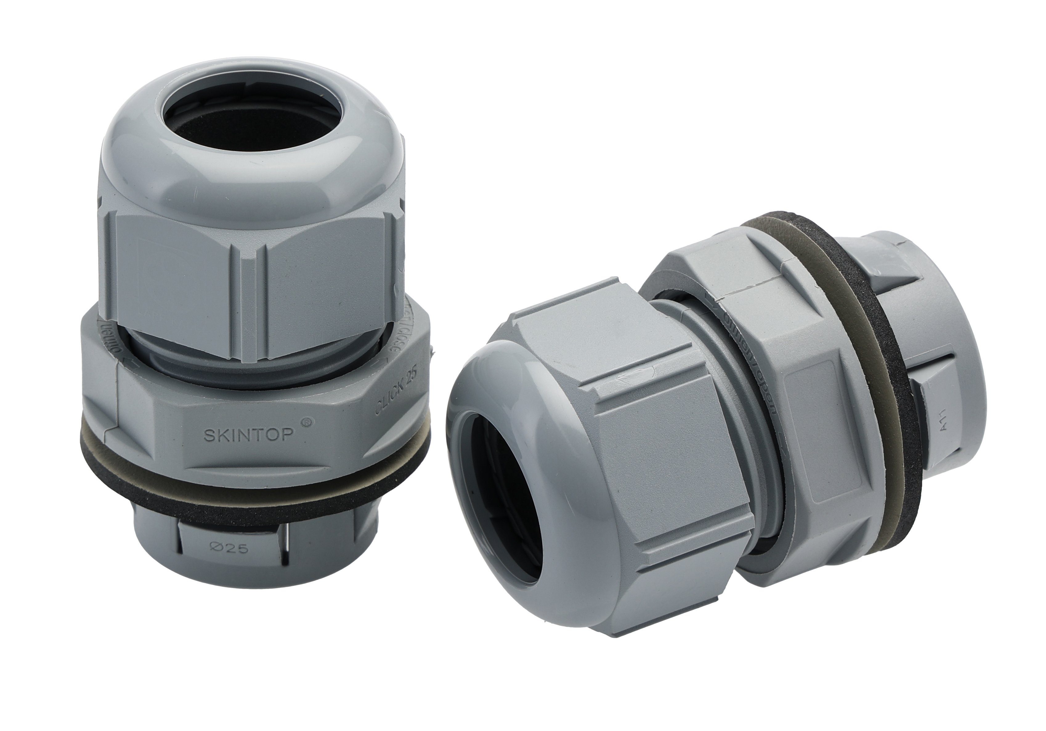 Lapp SKINTOP Series Grey Polyamide Cable Gland, M25 Thread, 9mm min., 17mm max., IP68