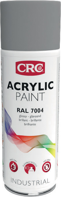 CRC 400ml RAL 7004 Grey Gloss Spray Paint