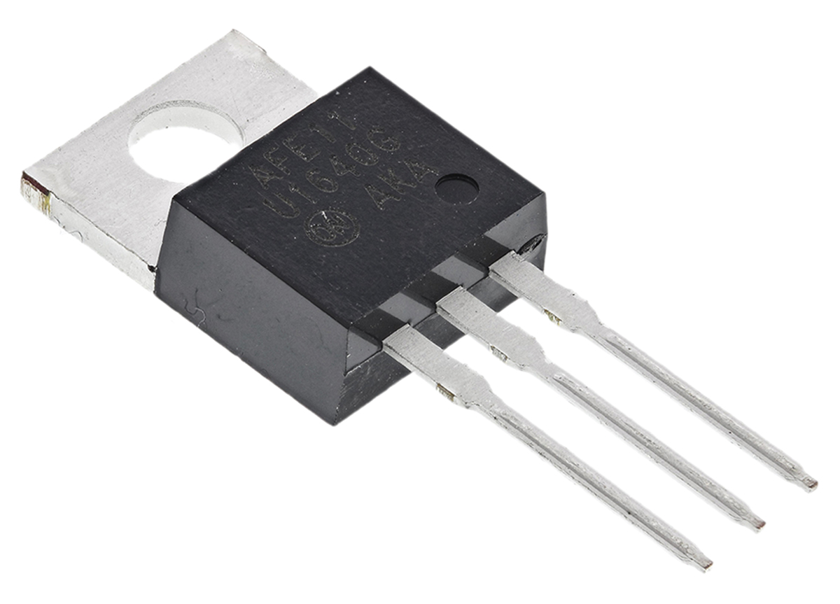 onsemi 400 V 16 A Diode Switching 3-Pin TO-220 MUR1640CTG